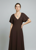 Vestido Menorca Marrón