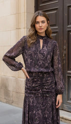 Blusa Paloma Uva