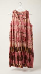 Vestido Corto Fresa