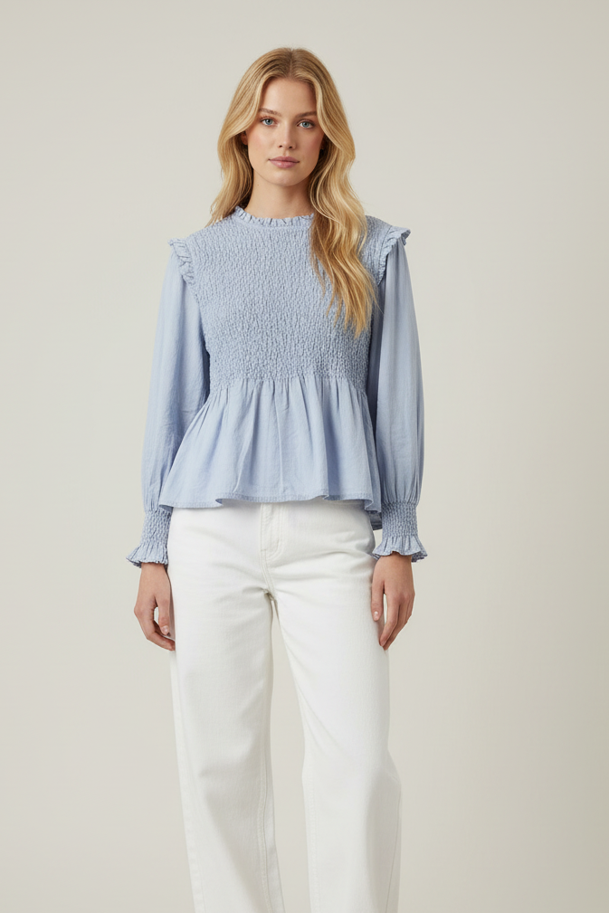 Blusa Rocío Azul