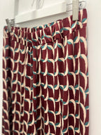 Pantalón Punto Seda Granate