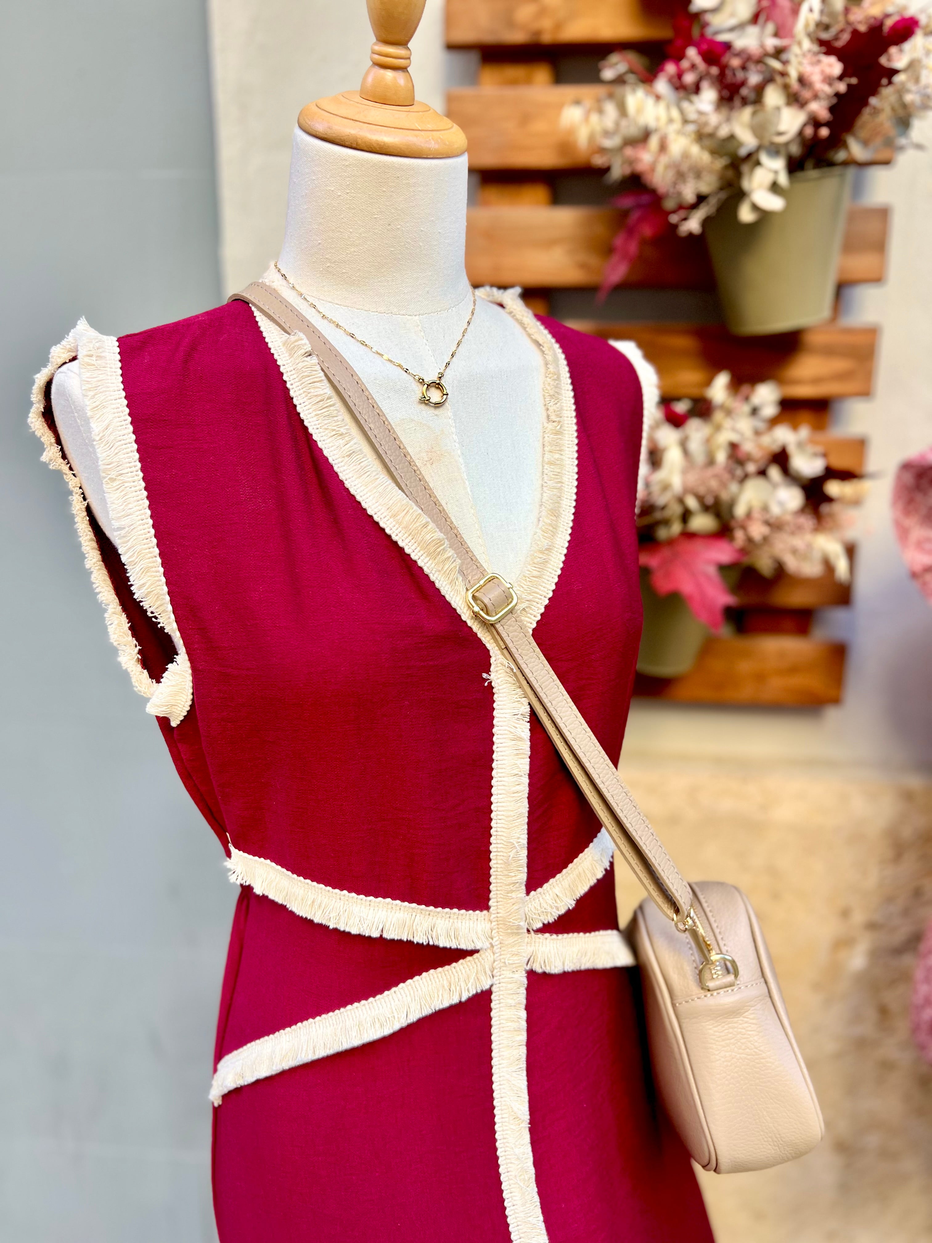 Vestido Frambuesa