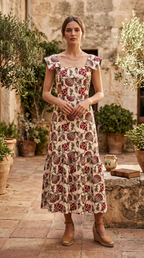 Vestido Menorca Beige