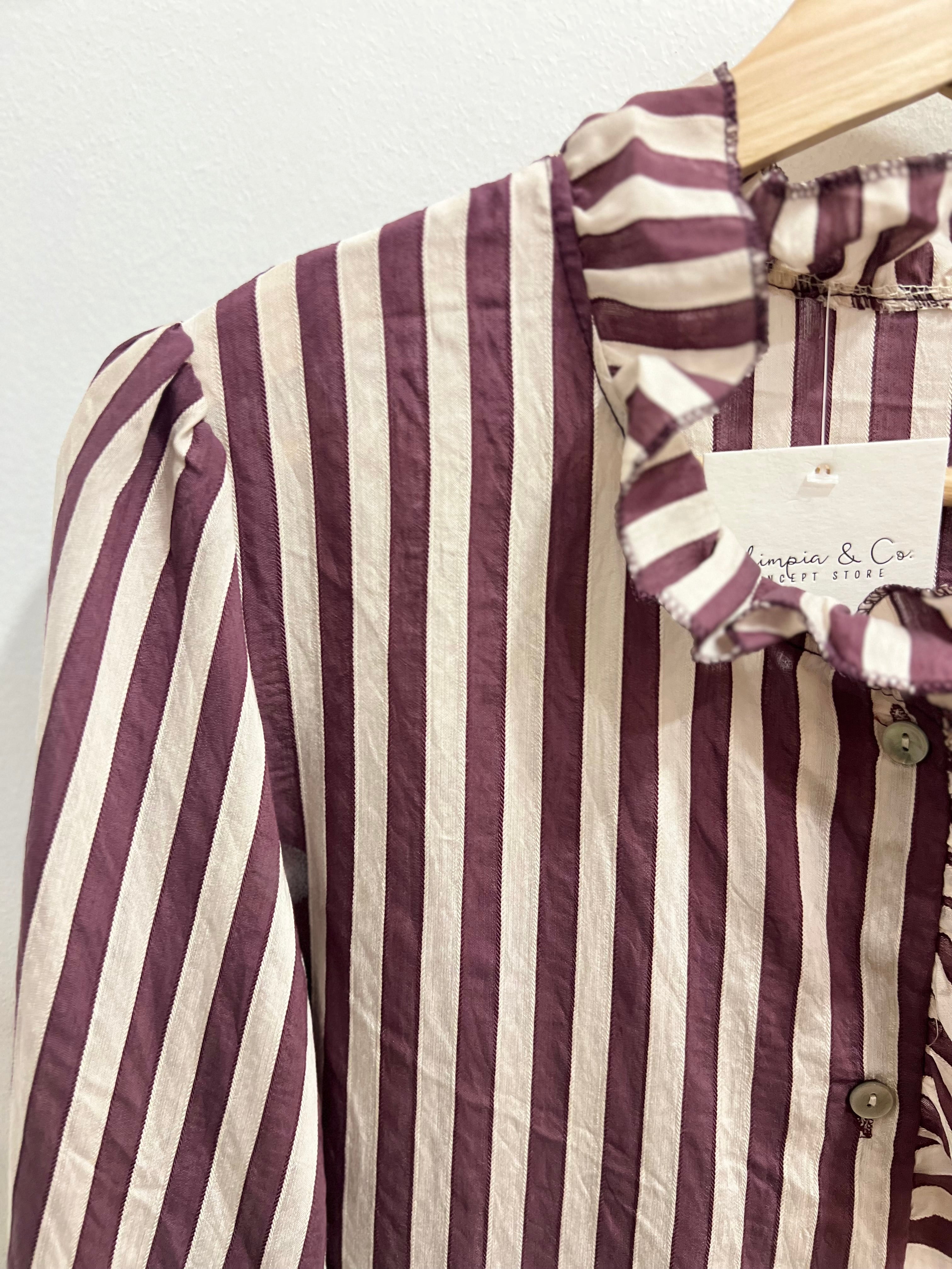 Blusa Bath Berenjena