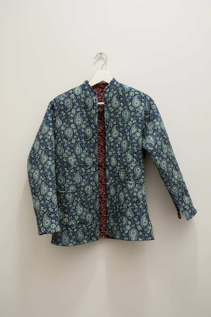 Chaqueta Reversible Marino & Granate Talla S