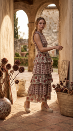 Vestido Toscana Beige