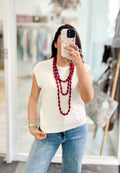 Top Morella Beige
