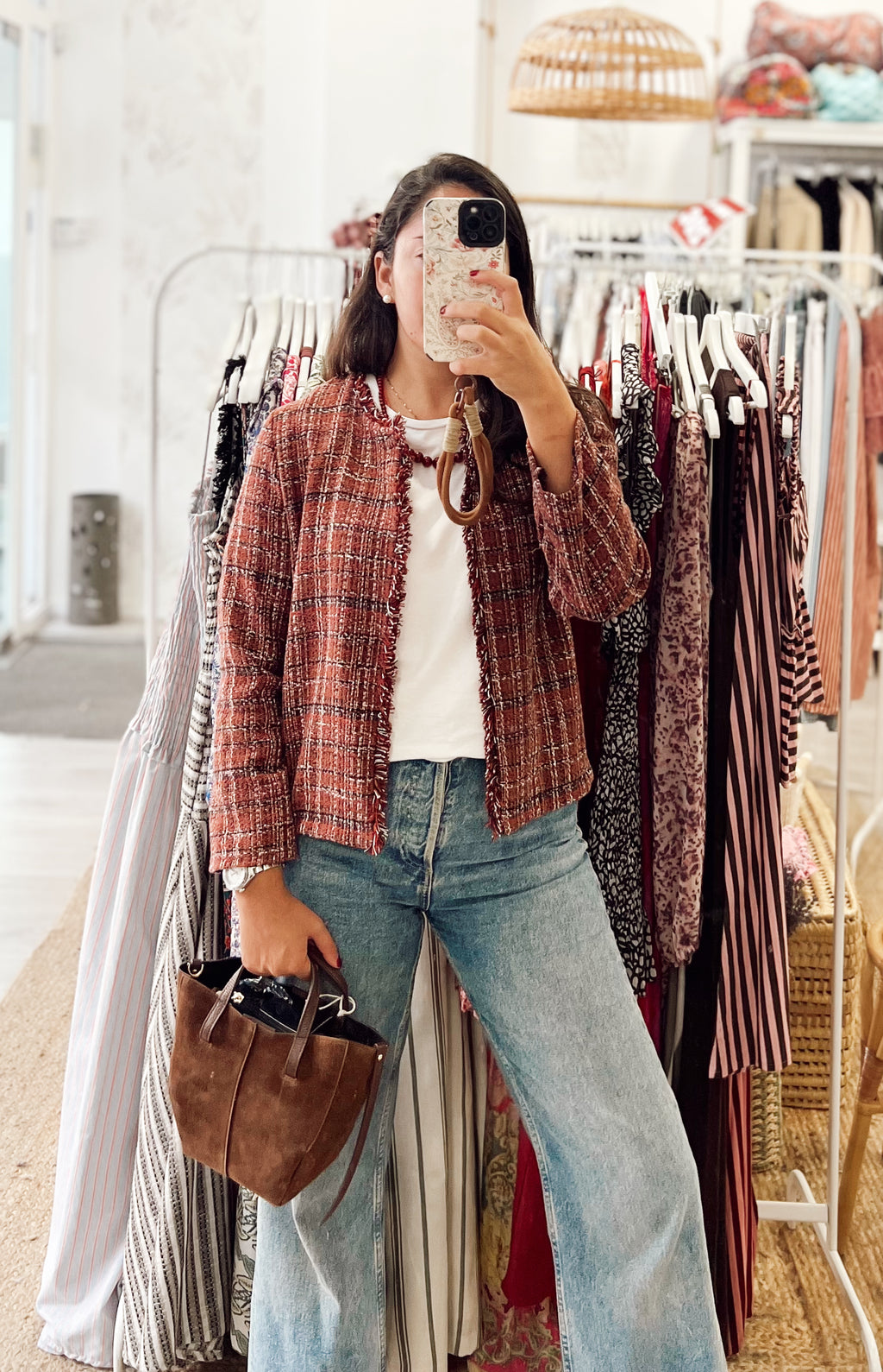 Chaqueta Tweed Teja