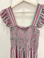 Vestido Rayas Mint