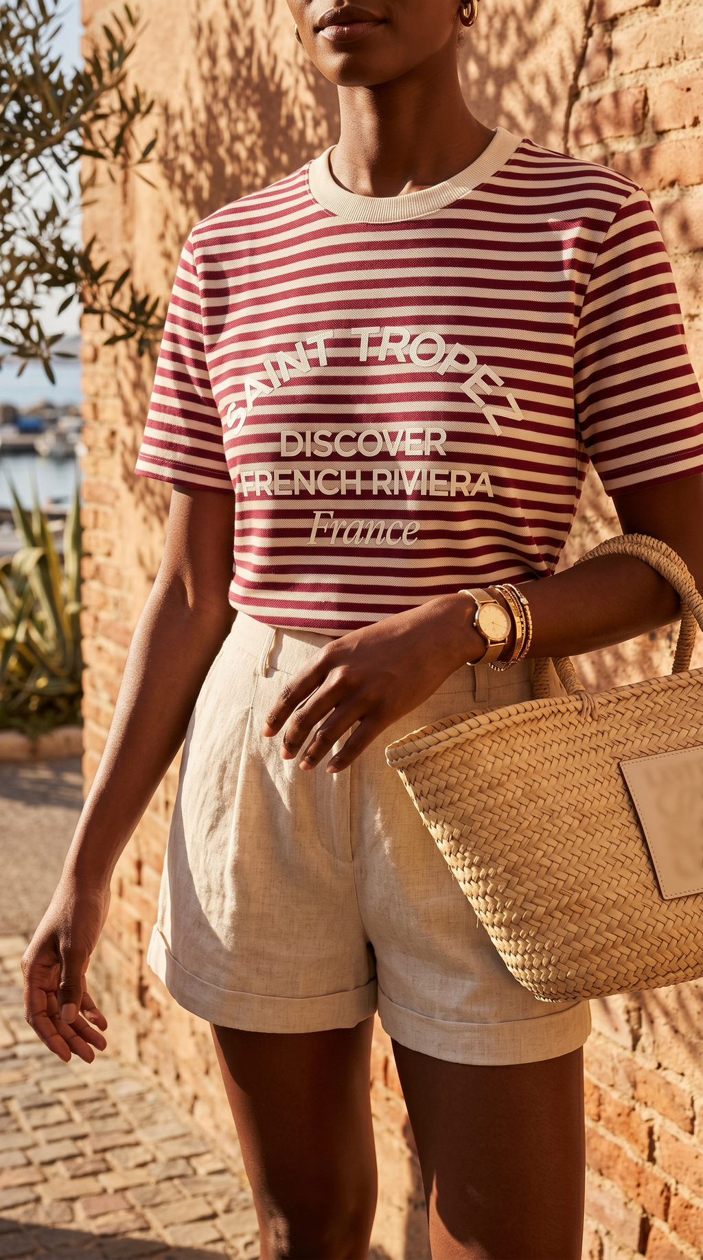 Camiseta Riviera Burgundy