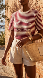 Camiseta Riviera Burgundy