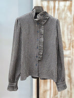 Blusa Martina Vichy Azul