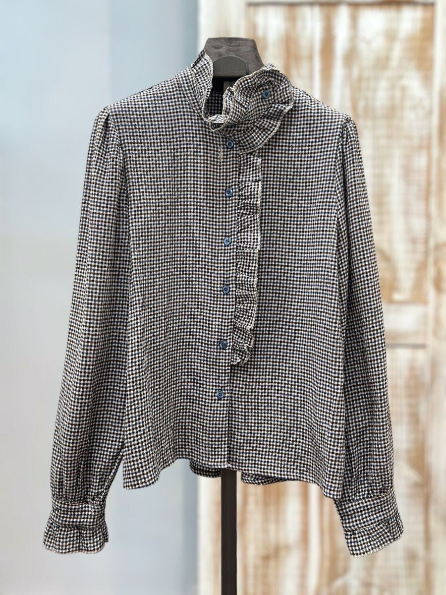 Blusa Martina Vichy Azul