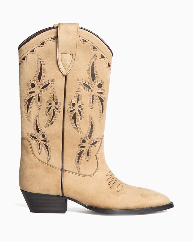 Bota Cowboy Texas Beige