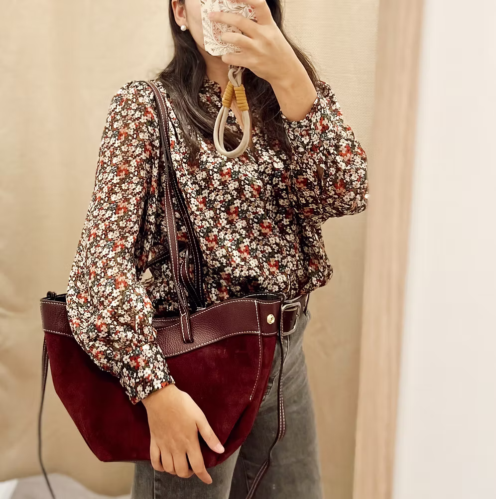 Bolso Cornualles Burgundy