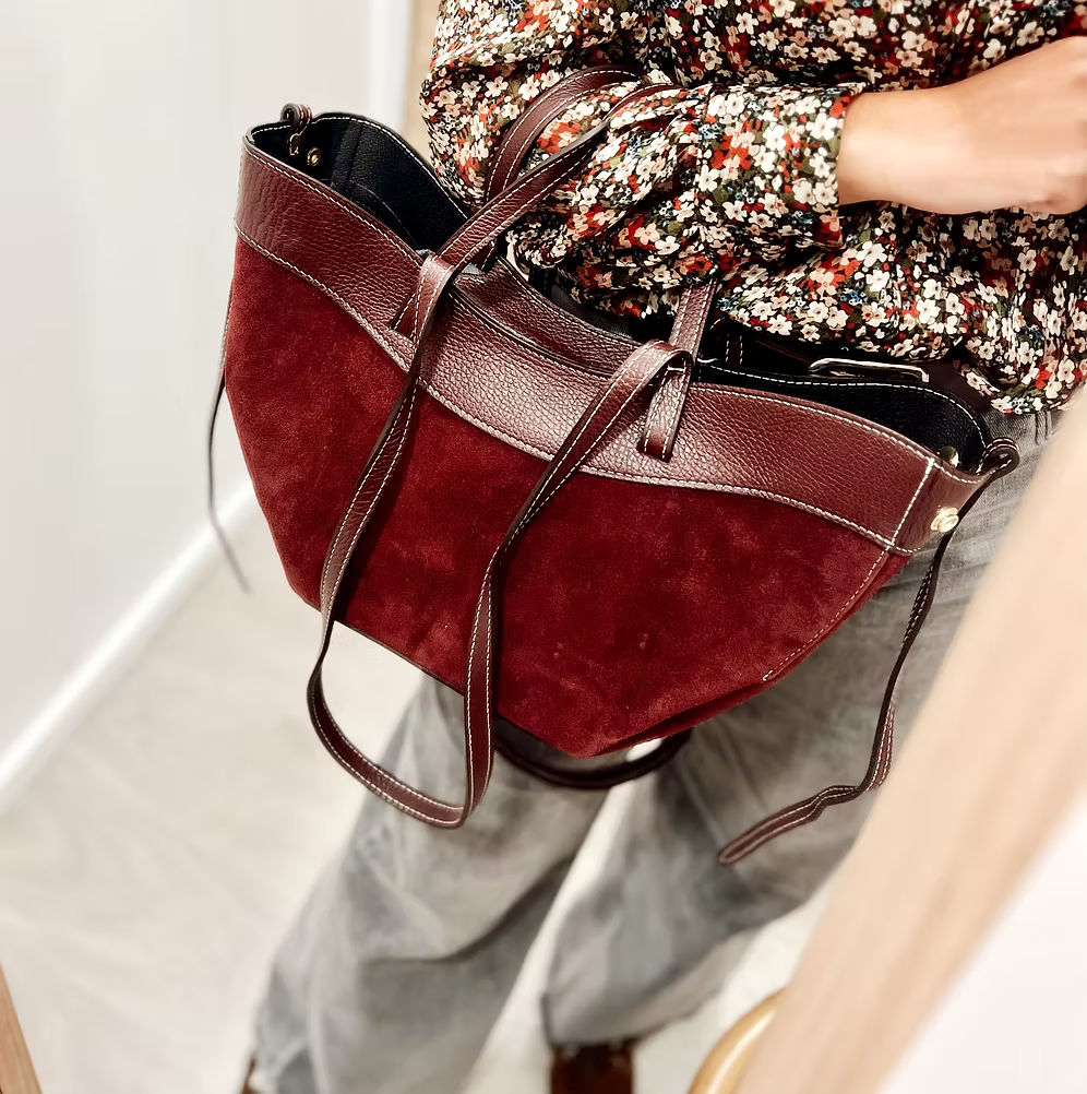 Bolso Cornualles Burgundy