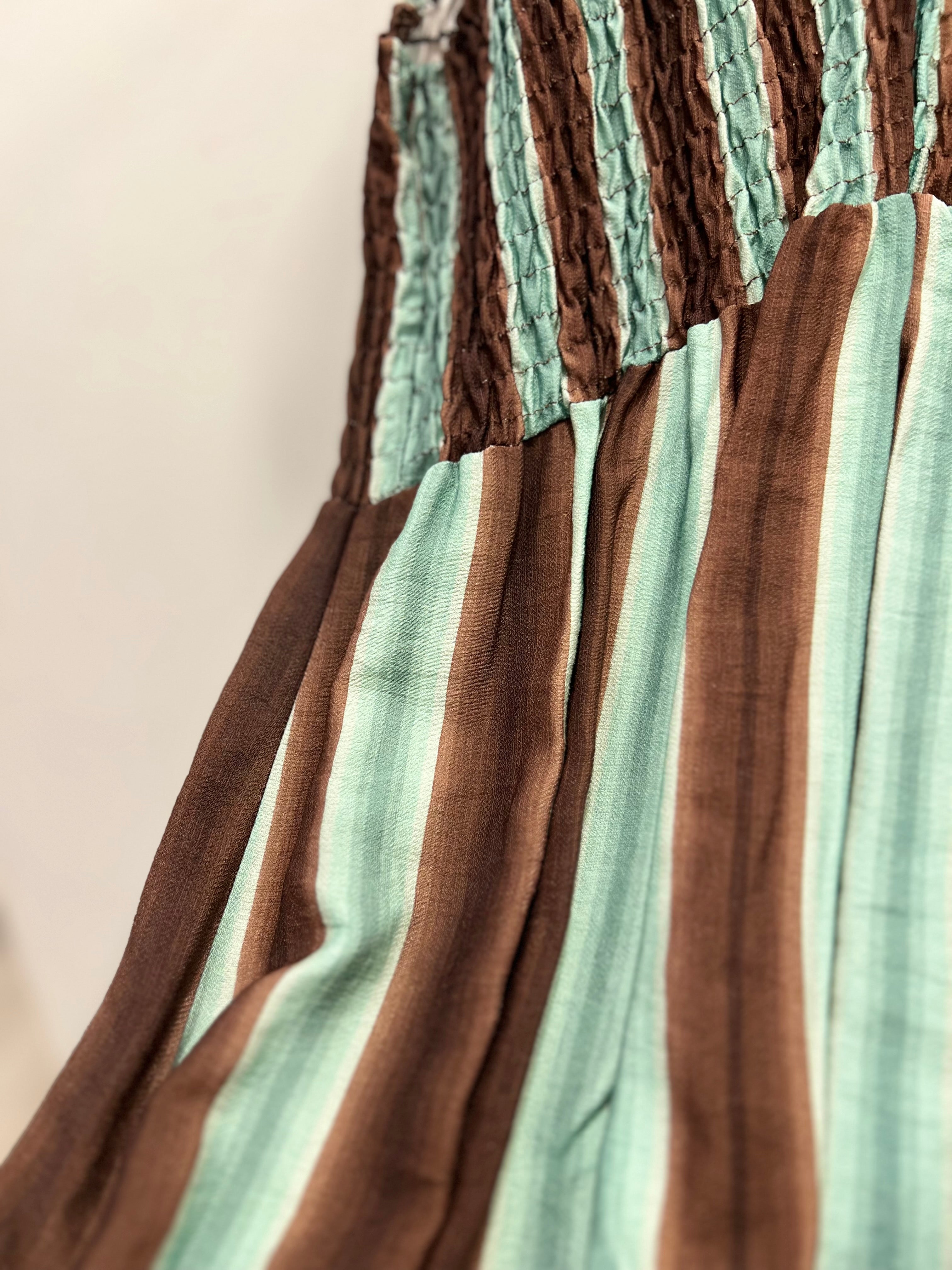 Vestido Frunce Pico