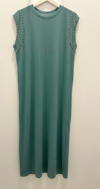 Vestido Tachas Mint