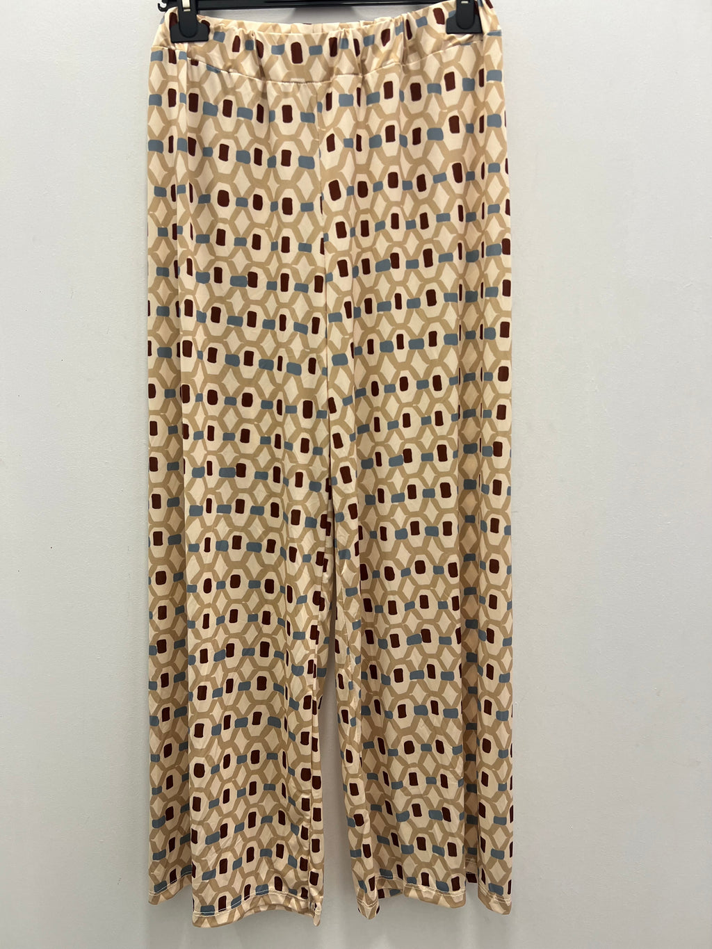 Pantalón Punto Seda Beige