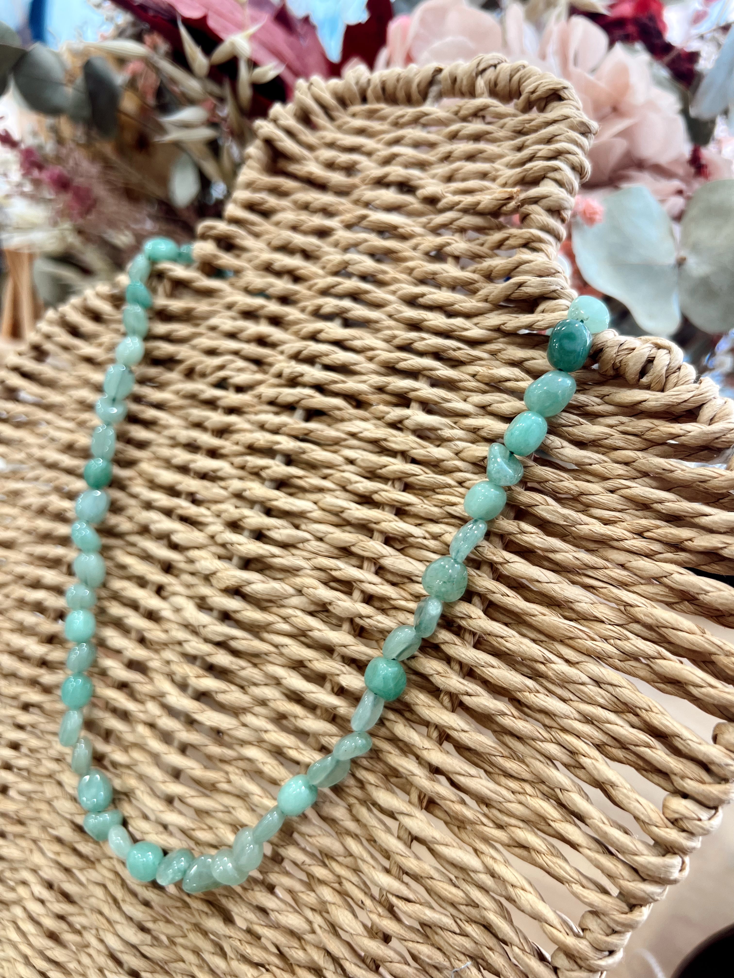 Collar Mint Piedras