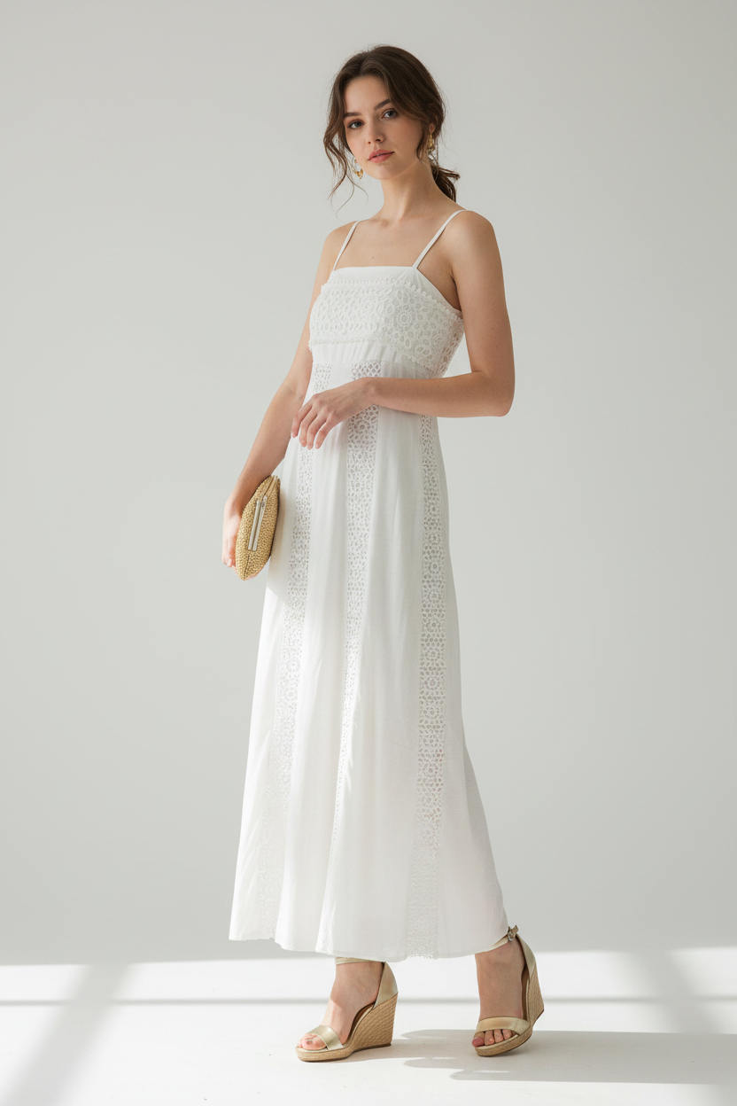 Vestido Leonor Blanco