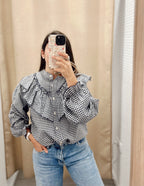 Camisa Vichy Marino