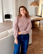 Blusa Fruncida Bambula vichy
