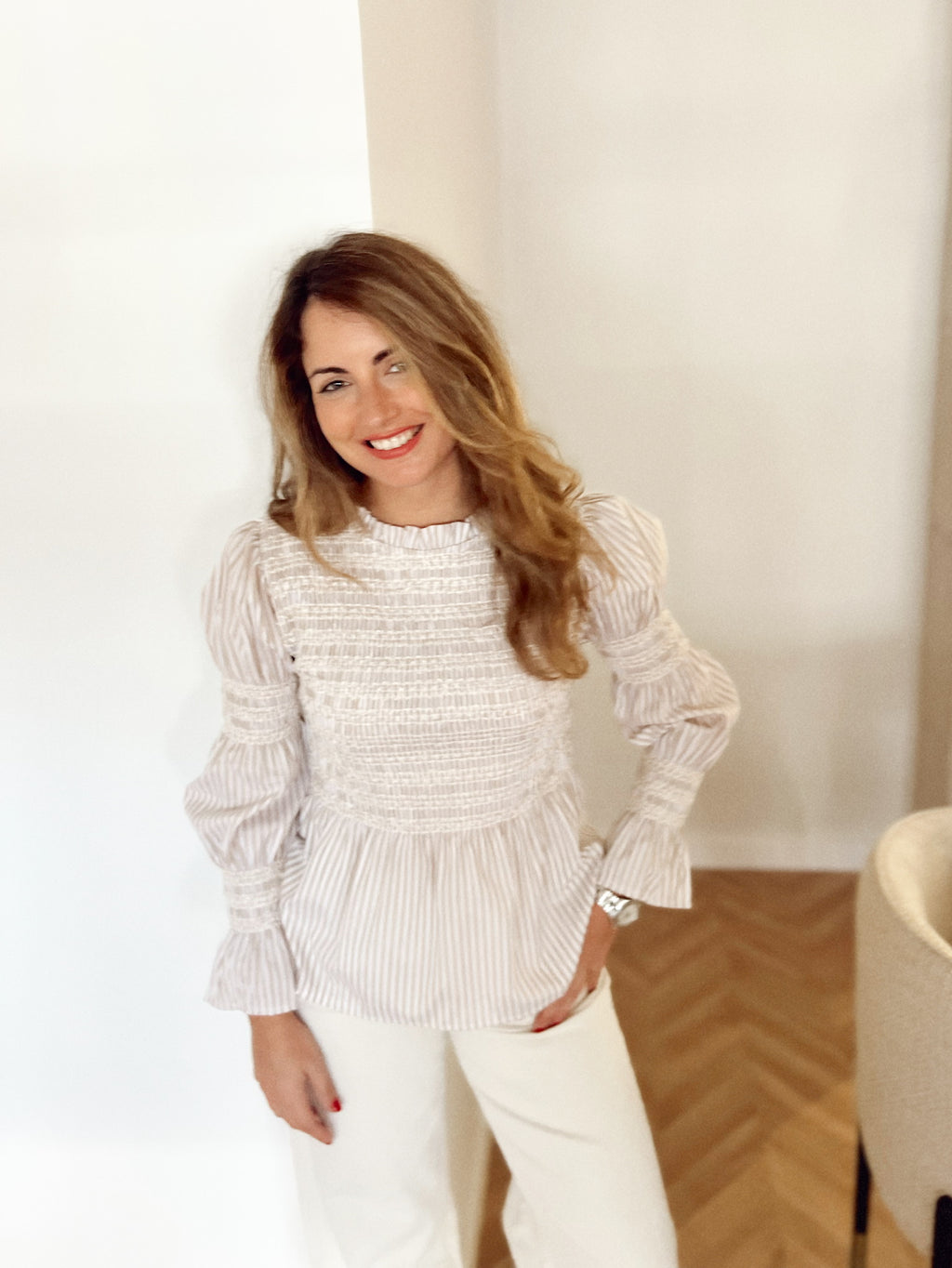Blusa Nido Beige