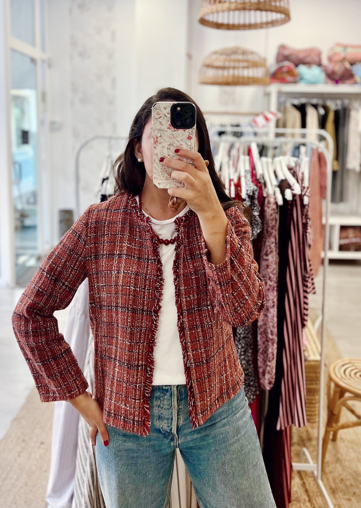Chaqueta Tweed Teja