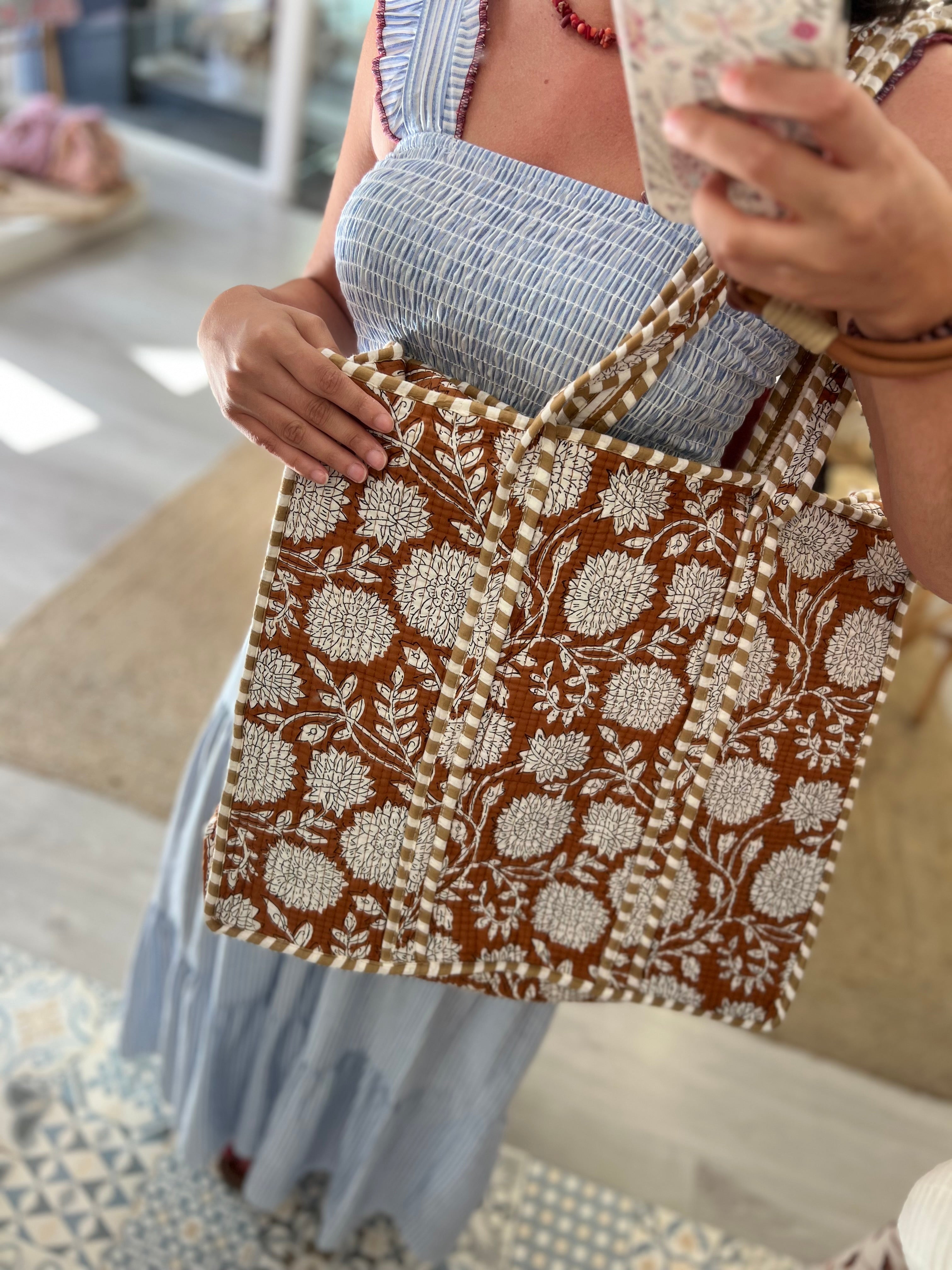 Maxi Bolso Olimpia Camel