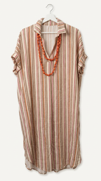 Vestido Camisero Rayas