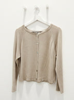 Cárdigan Punto Beige