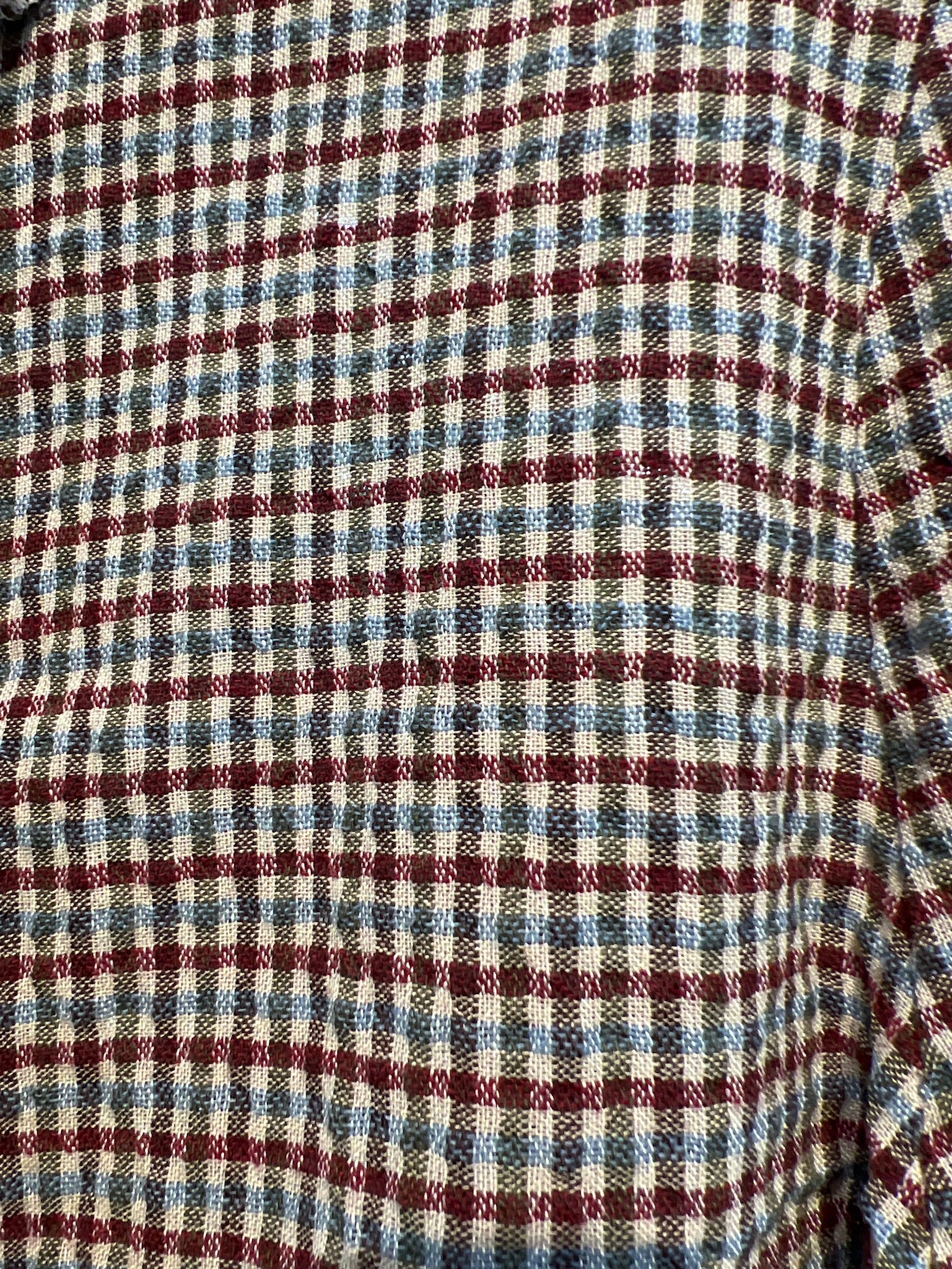 Blusa Martina Vichy Granate