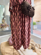 Set Bombacho Ikat Rosa