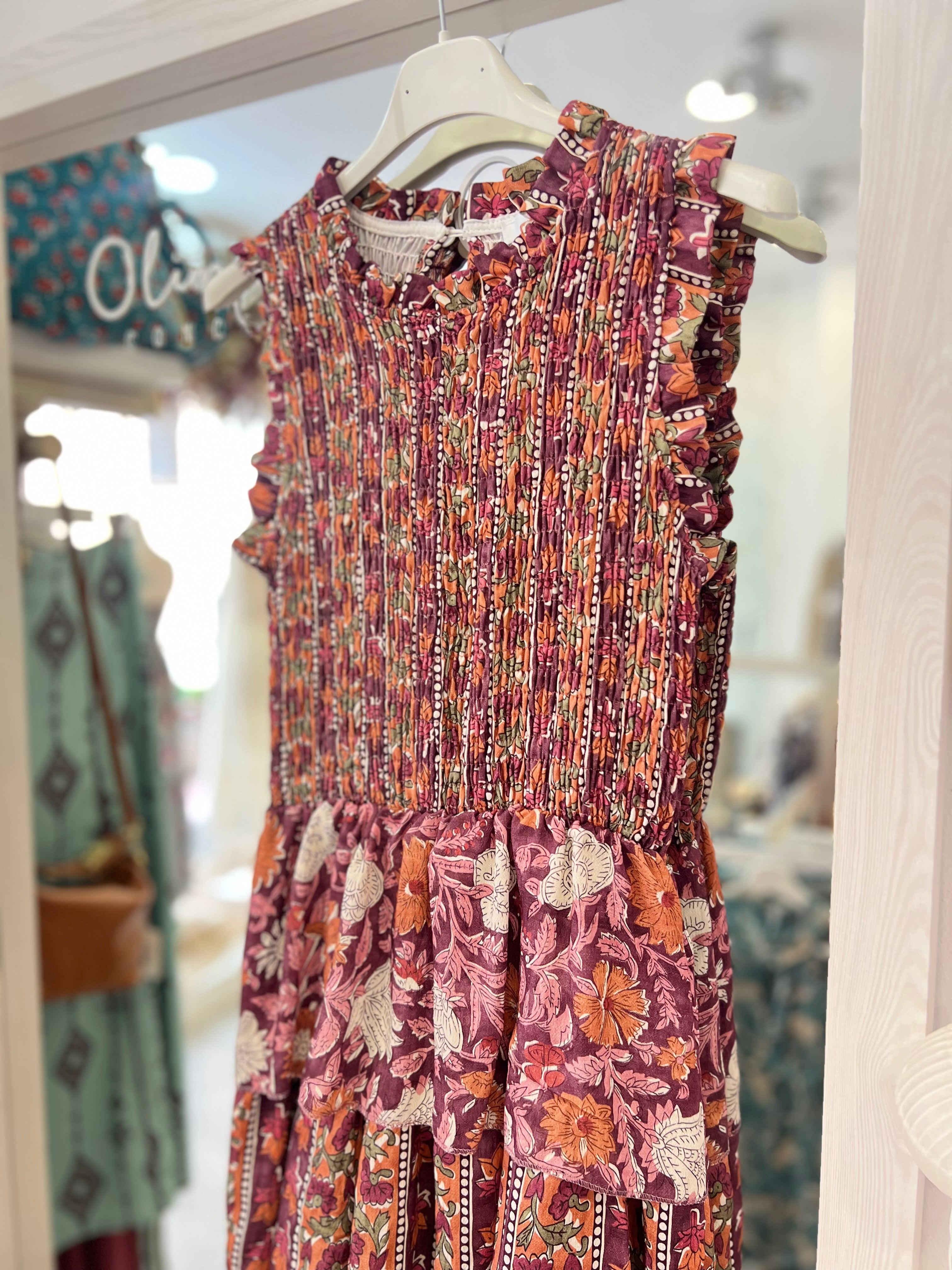 Vestido Toscana Morado