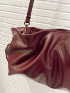 Bolso Piel Saco Burgundy