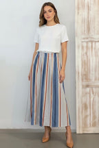 Falda City Blue
