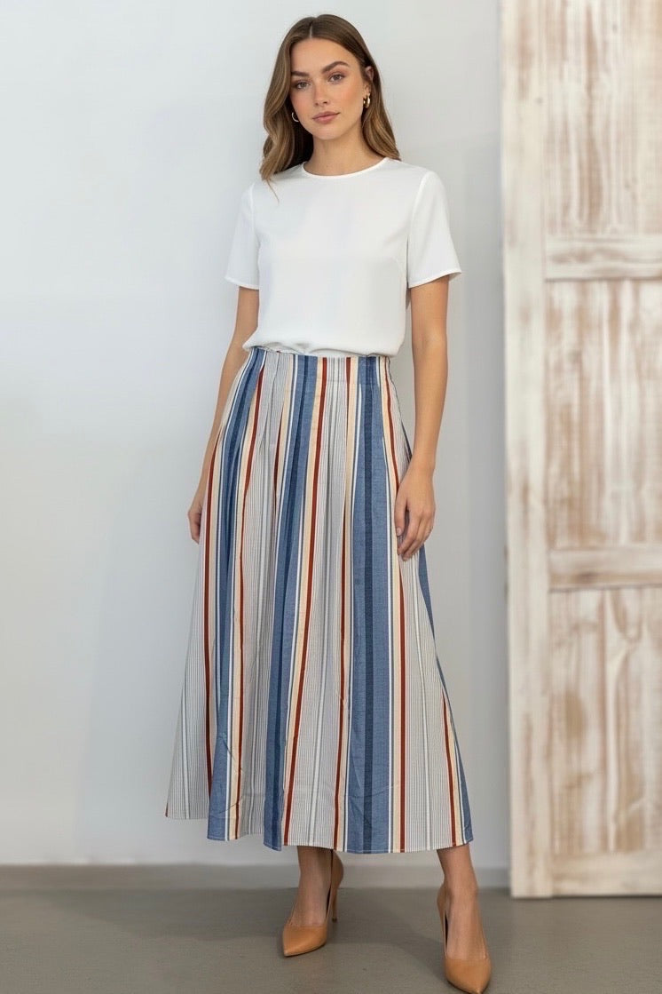 Falda City Blue