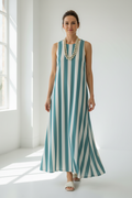 Vestido Punto Seda Mint