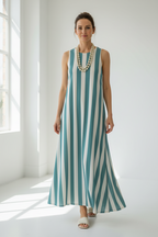 Vestido Punto Seda Mint