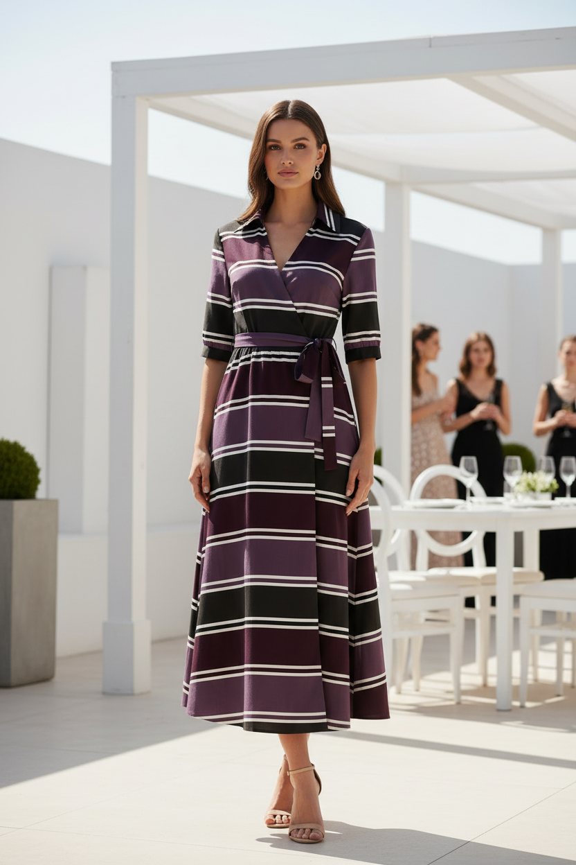 Vestido Lauren Morado