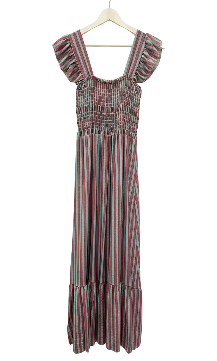 Vestido Rayas Mint