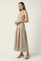 Vestido Bali Cruzado Beige