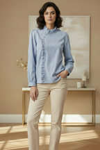 Camisa Camila Azul