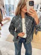 Chaqueta Reversible Marino & Granate Talla S