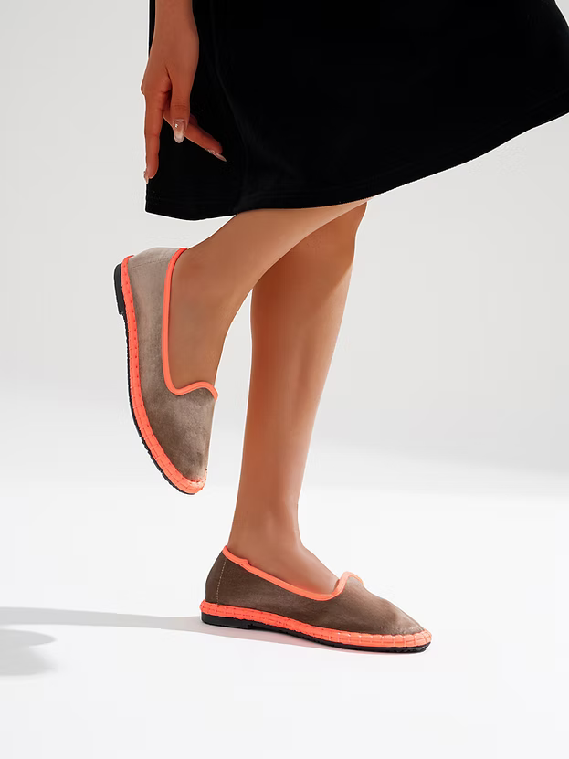 Venecianas Taupe&Fluor