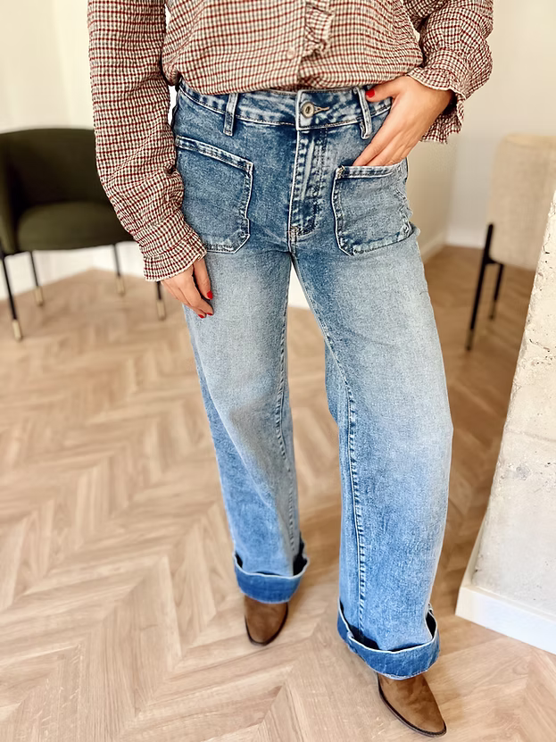 Vaquero Greta Bolsillos