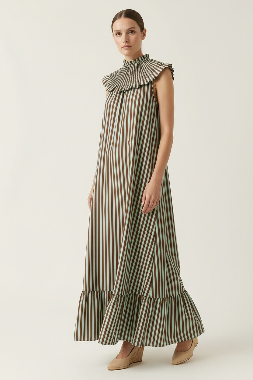 Vestido Altea Mint&Brown