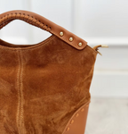 Bolso Piel Toscana Camel