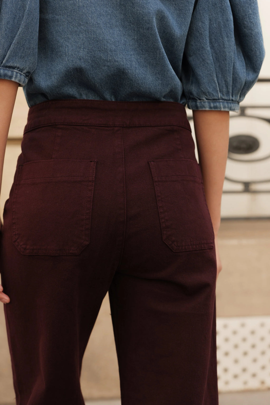 Vaquero Victoria Burgundy